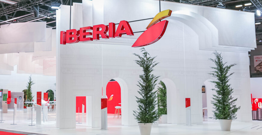 Stand de Iberia en Fitur 2014-2021