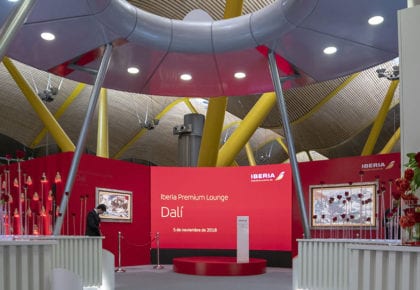Inauguración Iberia Premium Lounge Dalí